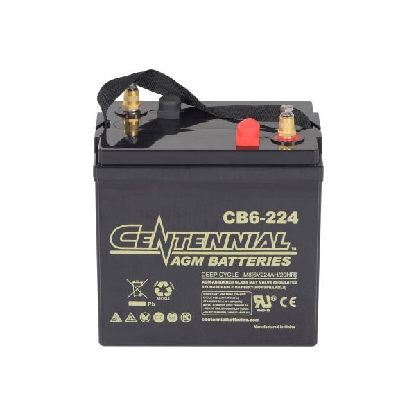 Vestil Optional AGM Battery Upgrade for Fully Powered Counter Balanced